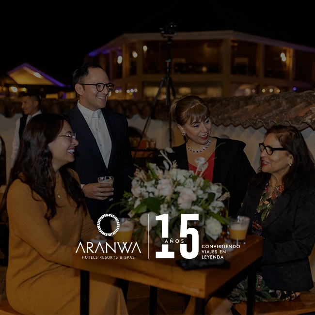 Aranwa Hotels Resorts & Spas celebra su 15° aniversario “Convirtiendo viajes en leyenda” en 5 destinos de Perú